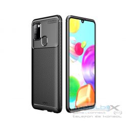 Uniq Hexa Samsung Galaxy A21S, szilikon tok, fekete