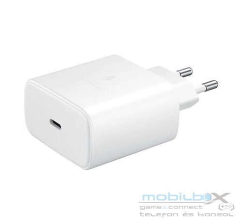 Samsung EP-TA845XW kompatibilis hálózati töltő adapter Type-C, 45W, fehér, (No logo)