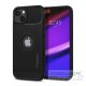 Spigen Rugged Armor Apple iPhone 13 tok, Matte Black, fekete