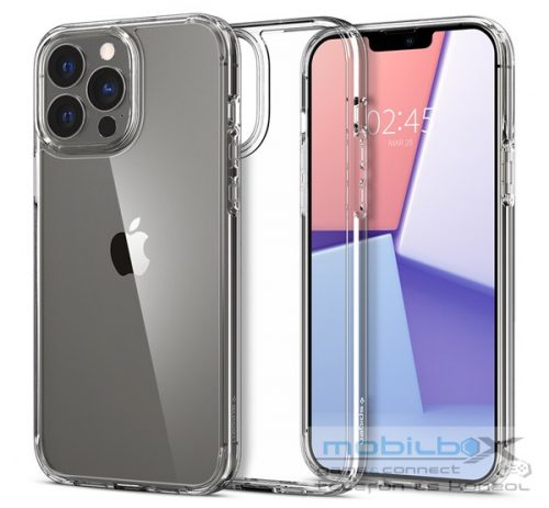 Spigen Ultra Hybrid Apple iPhone 13 Pro tok, Crystal Clear, átlátszó