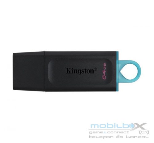 Kingston DataTraveler Exodia 64GB, USB 3.2 pendrive, fekete-kékeszöld (DTX/64GB)