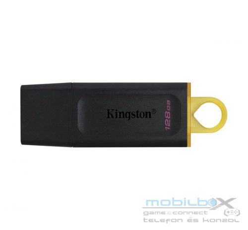 Kingston DataTraveler Exodia 128GB, USB 3.2 pendrive, fekete-sárga (DTX/128GB)