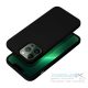 Forcell Soft Apple iPhone 13 Pro Max szilikon tok, fekete