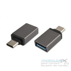 4smarts Passive Type-C - USB 3.0 adapter, szürke