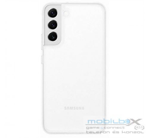 Samsung Galaxy S22+ Clear Cover, gyári tok, átlátszó, EF-QS906CT