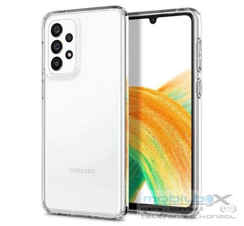 Spigen Ultra Hybrid Samsung Galaxy A33 5G tok, Crystal Clear, átlátszó