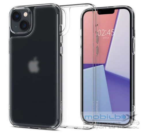 Spigen Quartz Hybrid Apple iPhone 14 Plus tok, Matte Clear, matt-átlátszó