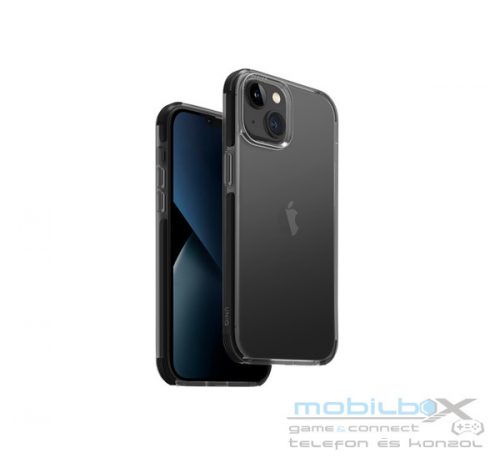 Uniq Combat Apple iPhone 14 Plus, szilikon tok, fekete