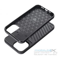 Forcell Thunder hátlap tok Apple iPhone 13 Pro Max, fekete