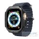 Spigen Rugged Armor Apple Watch UItra 2/1 (49mm), Fekete tok