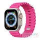 Phoner River Apple Watch 49/45/44/42 mm szilikon szíj, pink