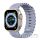 Phoner River Apple Watch 49/45/44/42 mm szilikon szíj, levendulaszürke