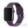 Phoner Clasp Apple Watch csatos szilikon szíj, 49/45/44/42mm, lila