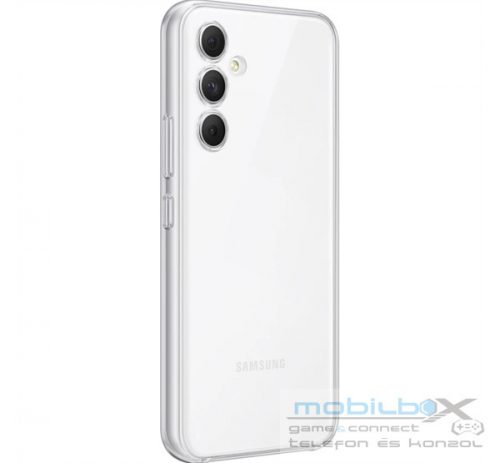 Samsung Galaxy A54 5G Soft Clear gyári szilikon tok, átlátszó, EF-QA546CT