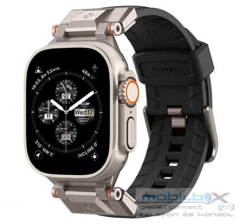 Spigen DuraPro Armor Apple Watch 49/45/44/42mm szíj, fekete