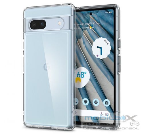 Spigen Ultra Hybrid Google Pixel 7a tok, Crystal Clear, átlátszó