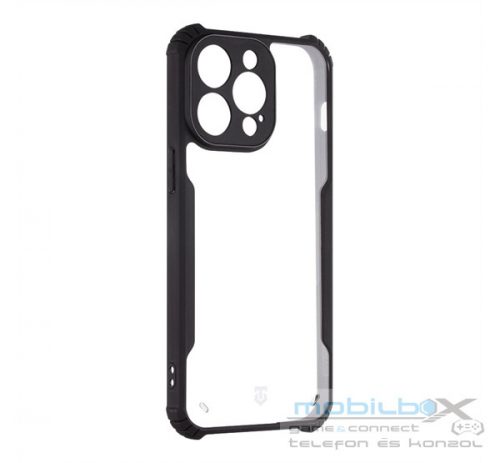 Tactical Quantum Stealth Apple iPhone 15 Pro Max tok, fekete/átlátszó