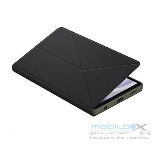 Samsung Galaxy Tab A9 Book Cover gyári tok, fekete, EF-BX110TBEGWW