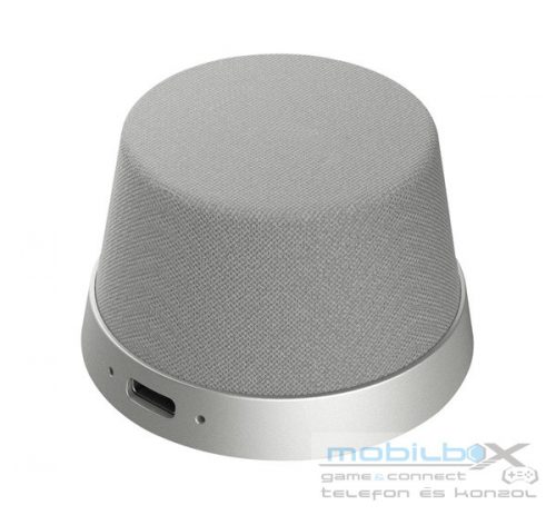 4smarts SoundForce MagSafe kompatibilis bluetooth hangszóró, ezüst / szürke