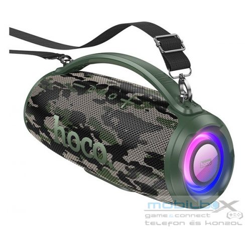 Hoco bluetooth hangszóró HA4, camouflage zöld