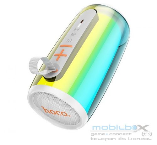 Hoco Jumper LED bluetooth / wireless hangszóró, HC18, fehér