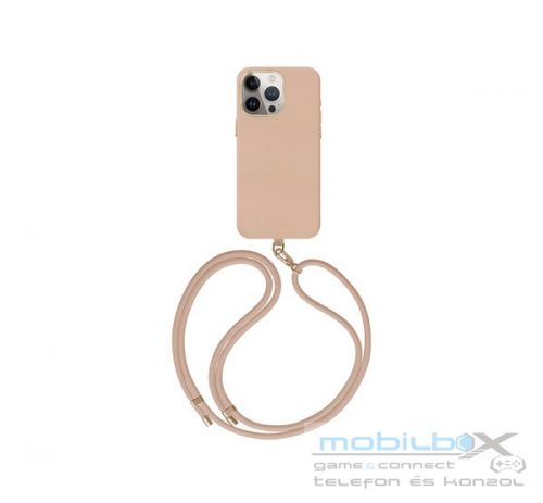 Uniq Coehl Muse Apple iPhone 15 Pro Magsafe kombatibilis tok, nude / bézs