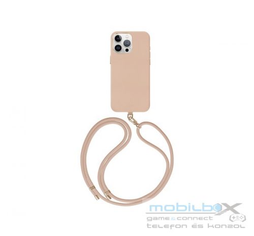 Uniq Coehl Muse Apple iPhone 15 Pro Max Magsafe kombatibilis tok, dusty nude / bézs