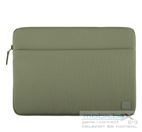 Uniq Vienna Fabric laptop tok, (max 14") zöld