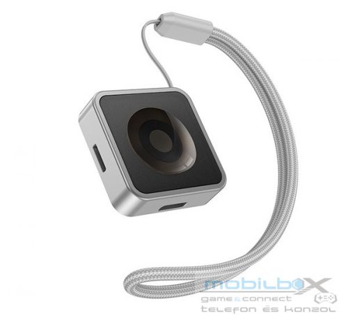 Hoco CW55 hordozható Apple Watch töltő 2,5W, ezüst