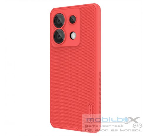 Nillkin Super Frosted Pro Xiaomi Redmi Note 13 Pro 5G/Poco X6 5G hátlap tok, piros