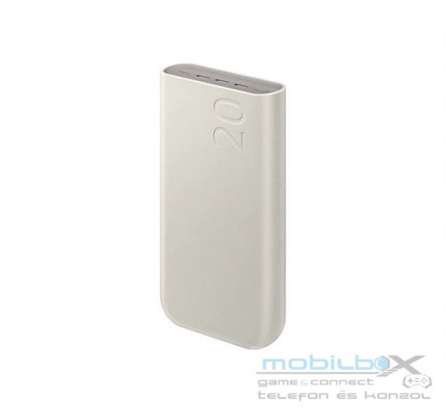 Samsung SFC Powerbank 45W, 20.000 mAh, Bézs