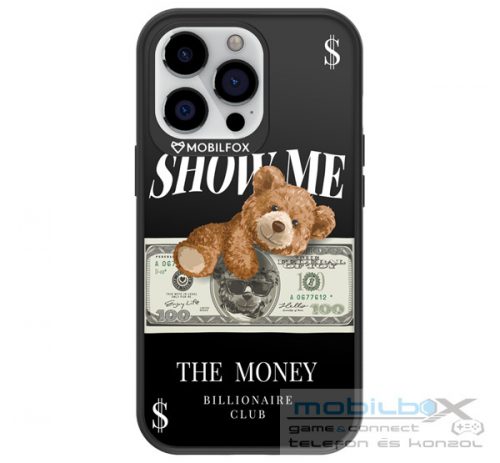 Mobilfox Apple iPhone 13 pro full-shock 3.0 hátlap tok, Show Me The Money