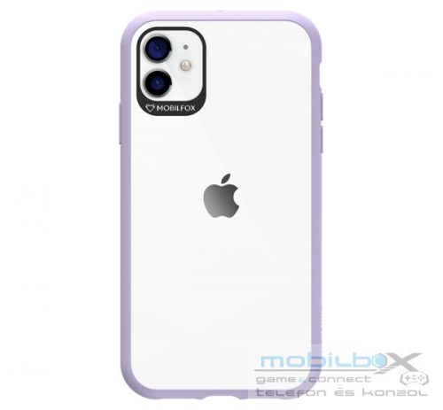 Mobilfox Apple iPhone 11 full-shock 2.0 hátlap tok, Nude Lavender