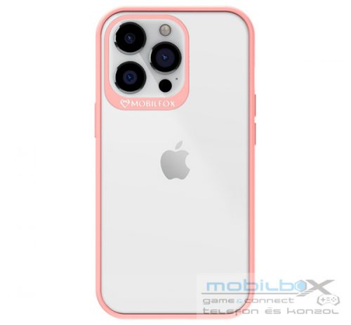 Mobilfox Apple iPhone 13 pro full-shock 3.0 hátlap tok, Nude Powder