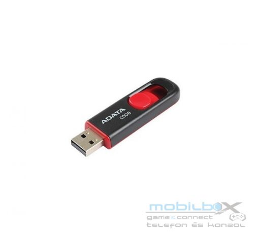 ADATA Pendrive 16GB, C008, Fekete