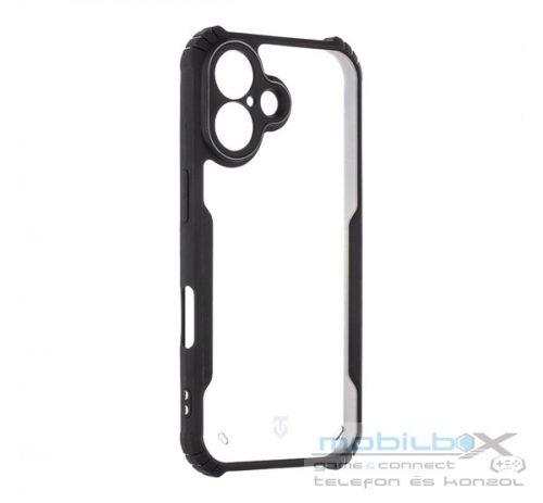 Tactical Quantum Stealth Apple iPhone 16 tok, átlátszó/fekete