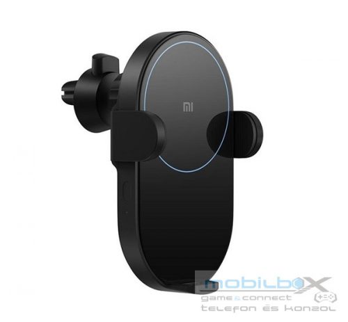 Xiaomi Mi 20W Wireless Car Charger WCJ02ZM autós tartó vezeték nélküli töltéssel, fekete