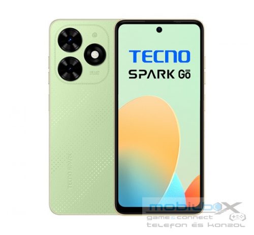 Tecno Spark Go 2024 3/64GB okostelefon, Magic Skin Green (zöld)