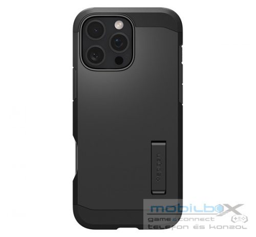 Spigen Tough Armor MagFit iPhone 16 Pro tok, MagSafe, fekete ACS08146