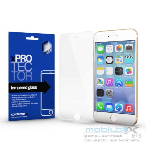 XPRO™ Tempered Glass 0.33mm kijelzővédő üveg / üvegfólia Apple iPhone 6 / 6S készülékhez