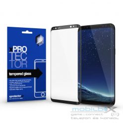   XPRO™ Tempered Glass full 3D Black kijelzővédő üveg / üvegfólia Samsung S8 készülékhez