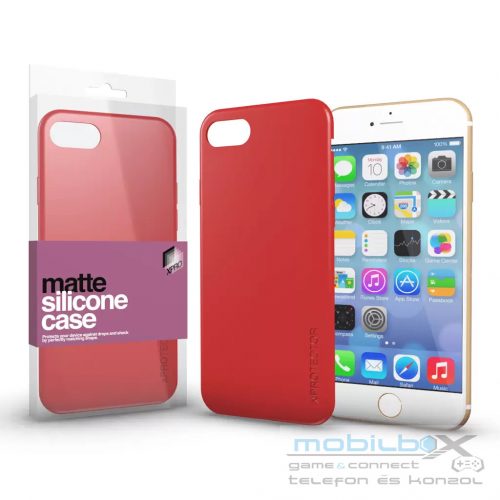 XPRO™ Szilikon matte tok ultravékony korallpiros Apple iPhone 6 / 6S készülékhez