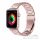 XPRO™ Apple Watch rozsdamentes. vastag acél szíj Rose Arany. 42mm / 44mm / 45mm / 49mm