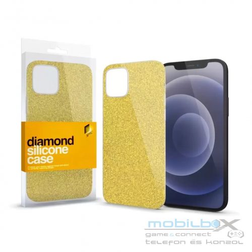 XPRO™ Szilikon tok Diamond Arany Apple iPhone 11 készülékhez