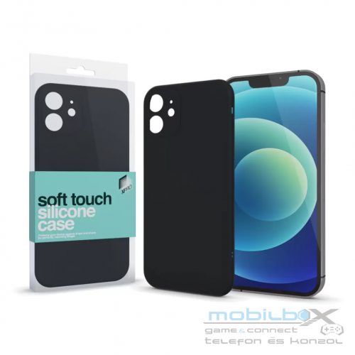 XPRO™ Soft Touch szilikon tok Slim Fekete Huawei P30 Lite készülékhez