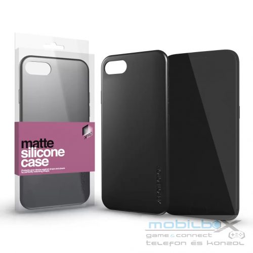 XPRO™ Szilikon matte tok ultravékony fekete Apple iPhone 14 Plus készülékhez