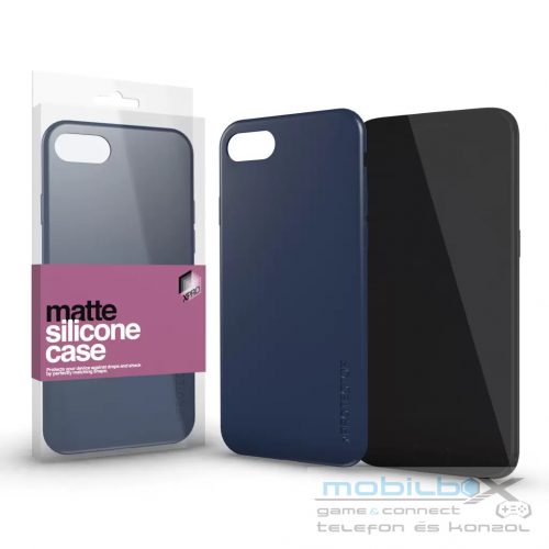 XPRO™ Szilikon matte tok ultravékony kék Apple iPhone 14 készülékhez