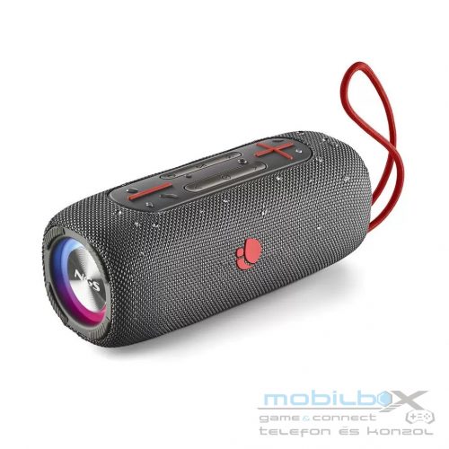 NGS Roller Nitro 3 fekete Bluetooth hangszóró IPX 5, BT, 30w, USB / TF / AUX IN, TWS