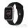 XPRO™ Apple Watch szilikon sport szíj Fekete 42mm / 44mm / 45mm / 49mm