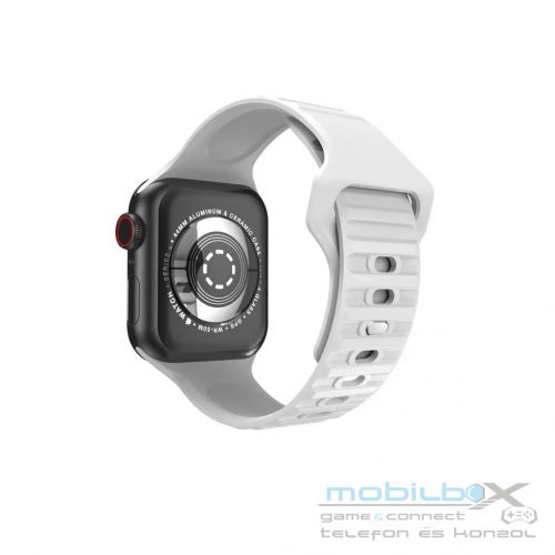 XPRO™ Apple Watch sport szilikon szíj Fehér 42mm/44mm/45mm/49m